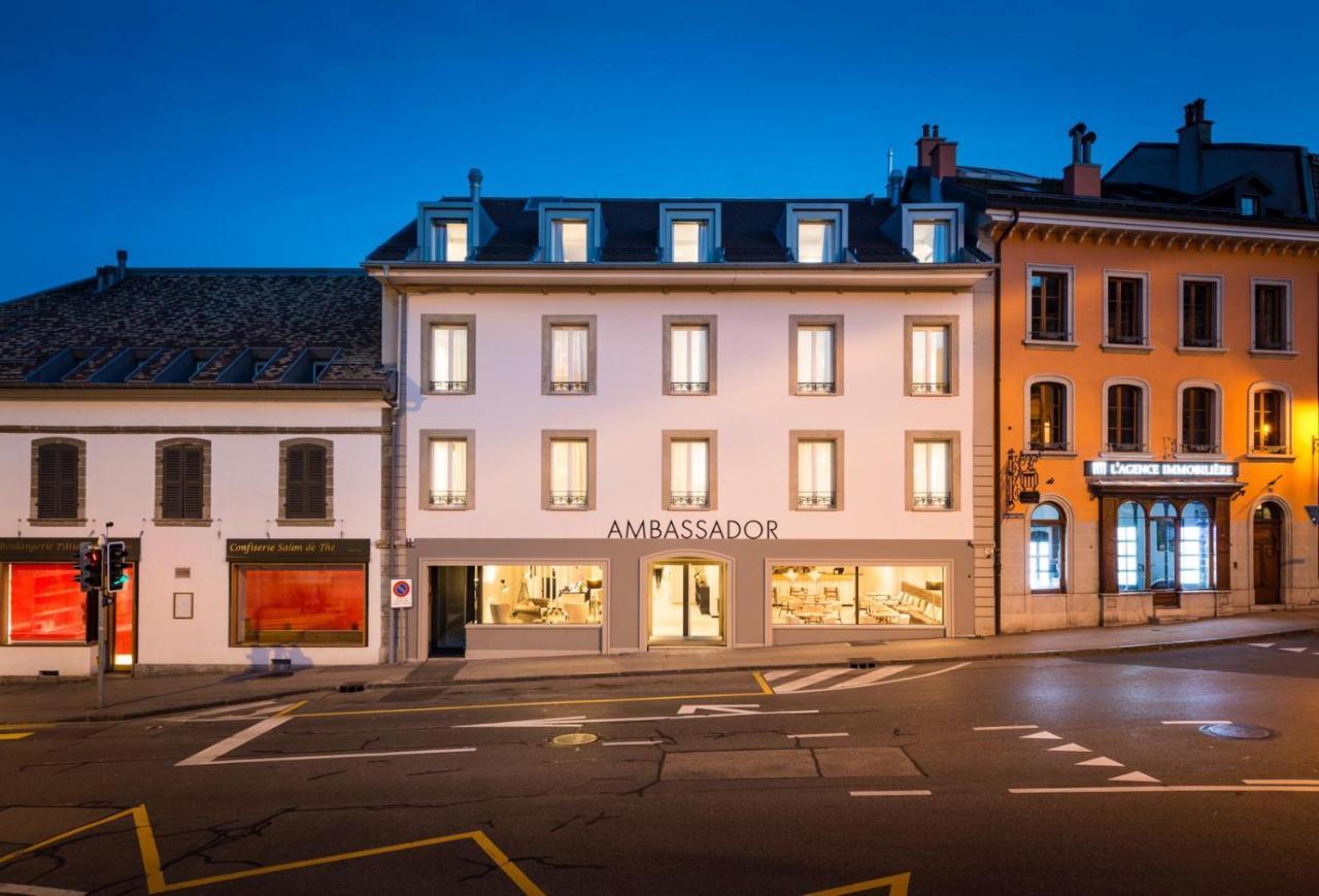 Ambassador Boutique Hotel Nyon Exteriör bild